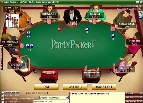 party poker casino